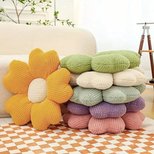 Bloemvormig Kussen – Zacht & Decoratief Sierkussen voor Bank of Bed