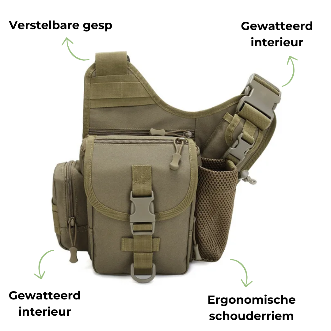Crossbody Tas voor Heren – Duurzaam, Compact & Multifunctioneel