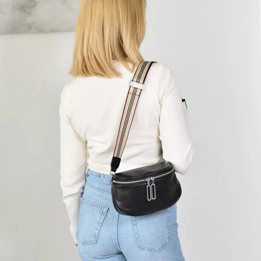 Dames Heuptas Crossbody – Stijlvolle Schoudertas met Verstelbare Strap