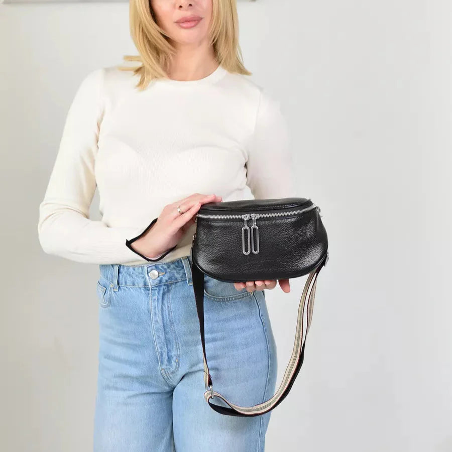 Dames Heuptas Crossbody – Stijlvolle Schoudertas met Verstelbare Strap