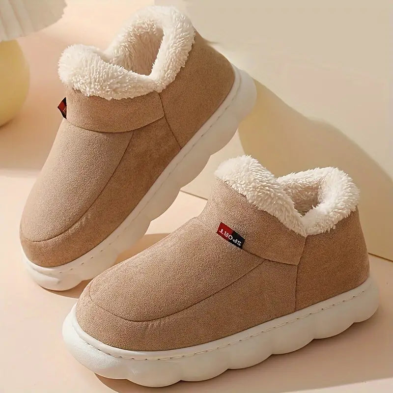 Unisex Winterpantoffels – Warme Huisschoenen met Zachte Voering & Antislip Zool