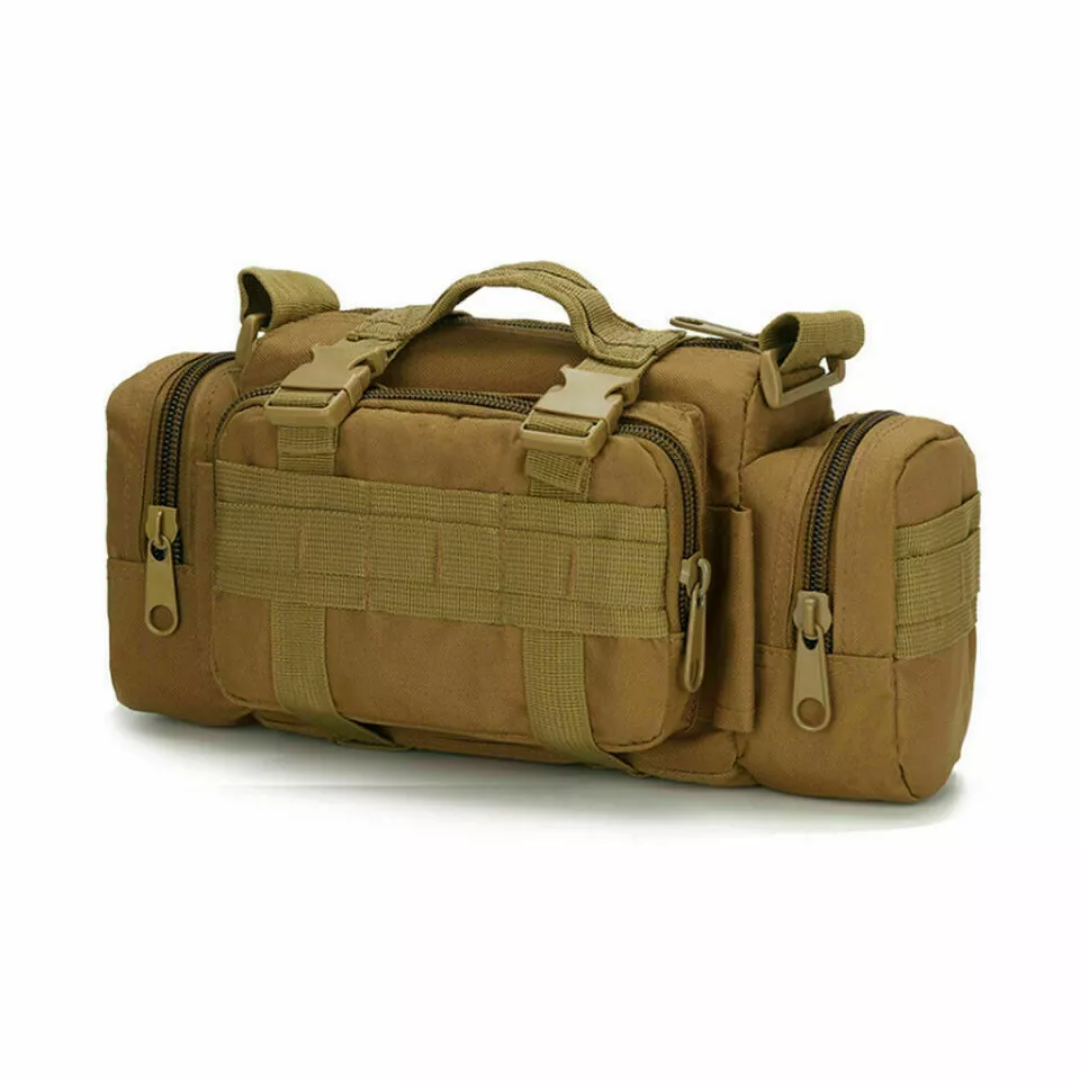 Compacte Tactical Schoudertas – Lichtgewicht, Duurzaam & Multifunctioneel