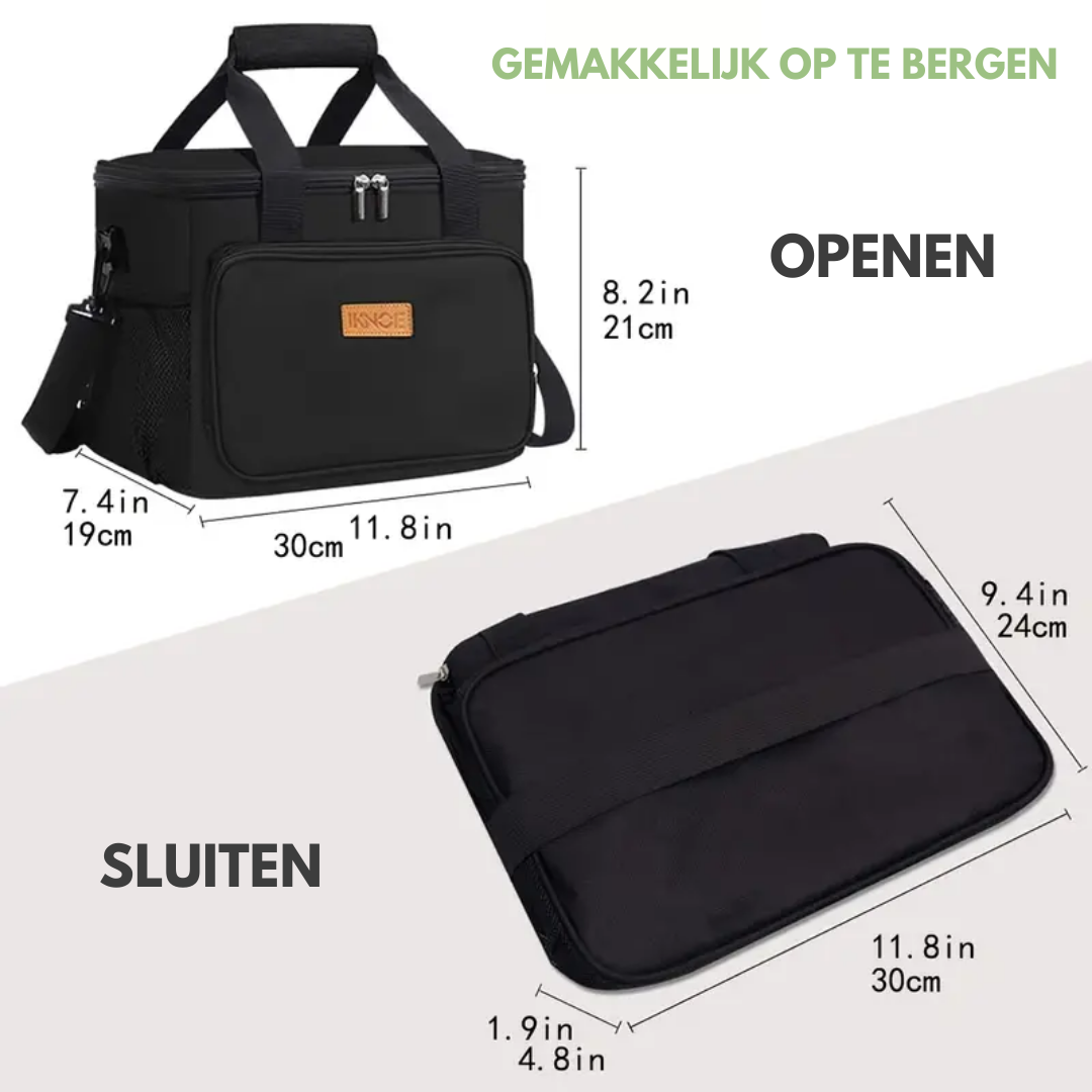Geïsoleerde Koeltas 14L – Compact, Duurzaam & Ruim