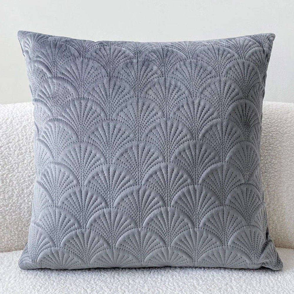 Velours Sierkussen met Geometrisch Patroon – Luxe Kussenhoes in Diverse Kleuren