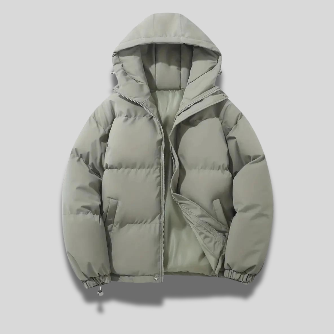 Dames Puffer Jas met Capuchon – Warme Gewatteerde Winterjas