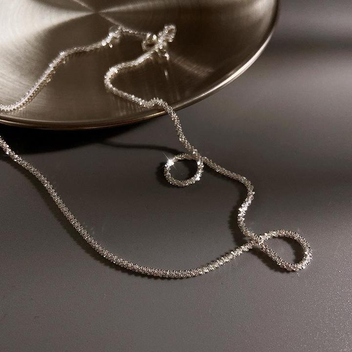 Minimalistische Dubbele Zilveren Ketting – Elegante Layered Necklace