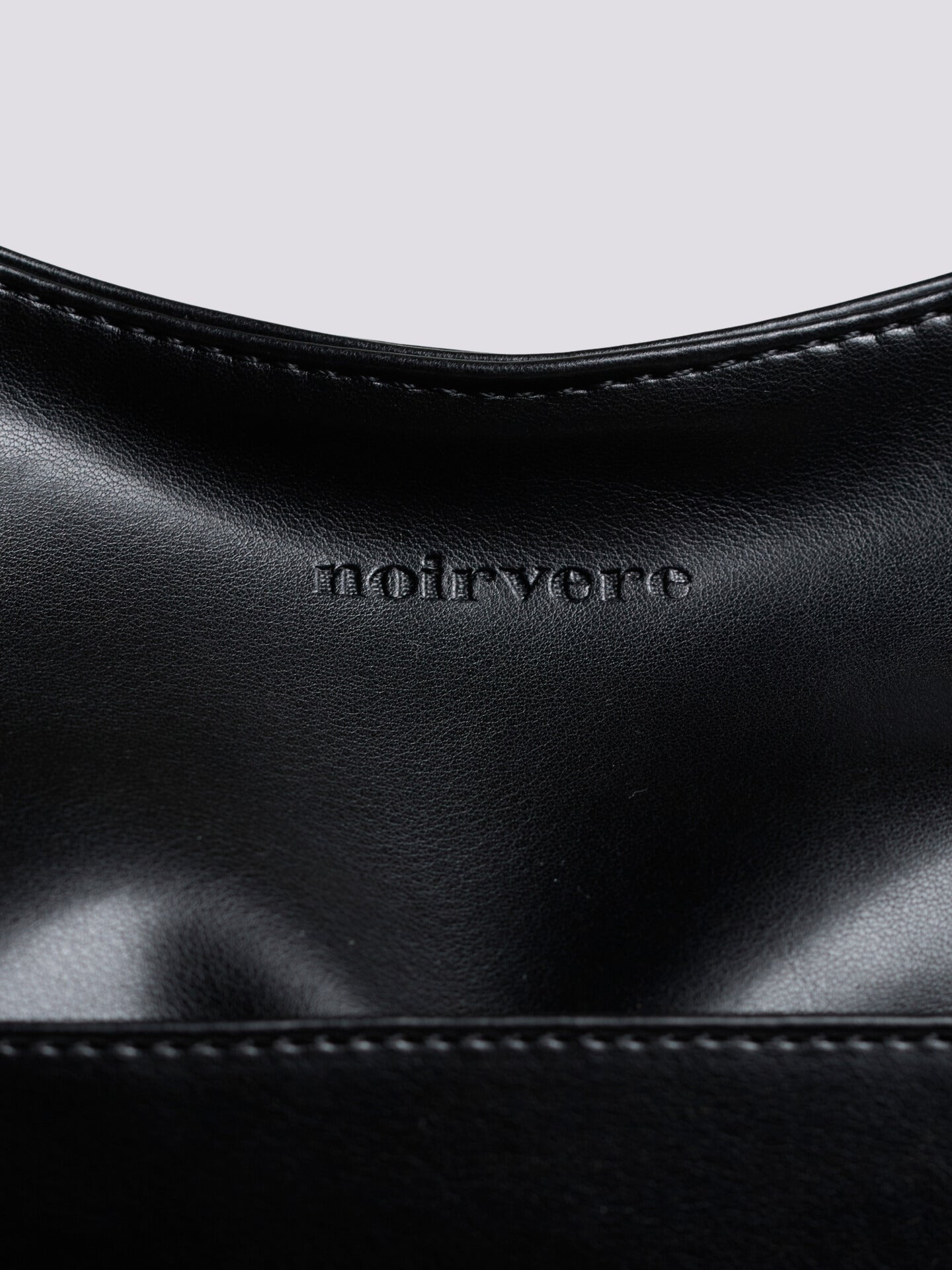 Minimalistische Hobo Schoudertas – Vegan Leer