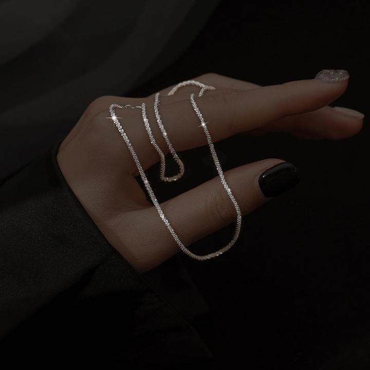 Minimalistische Dubbele Zilveren Ketting – Elegante Layered Necklace
