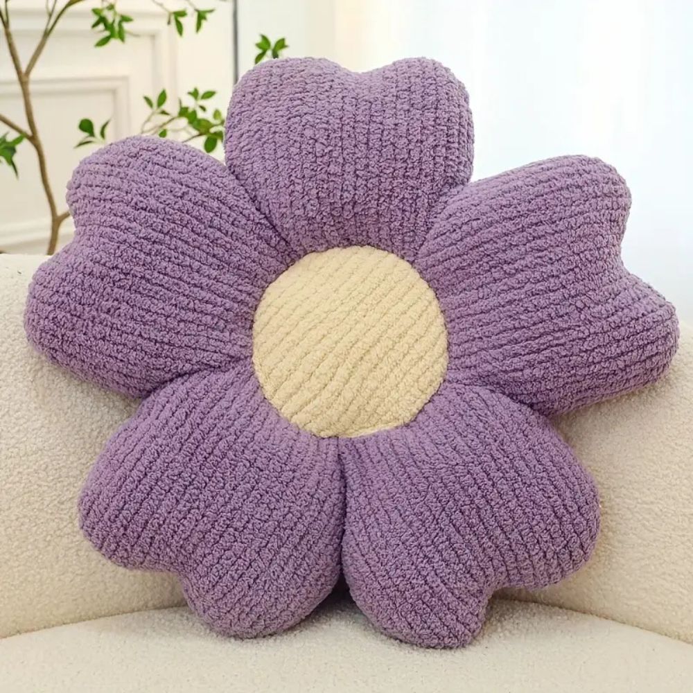 Bloemvormig Kussen – Zacht & Decoratief Sierkussen voor Bank of Bed