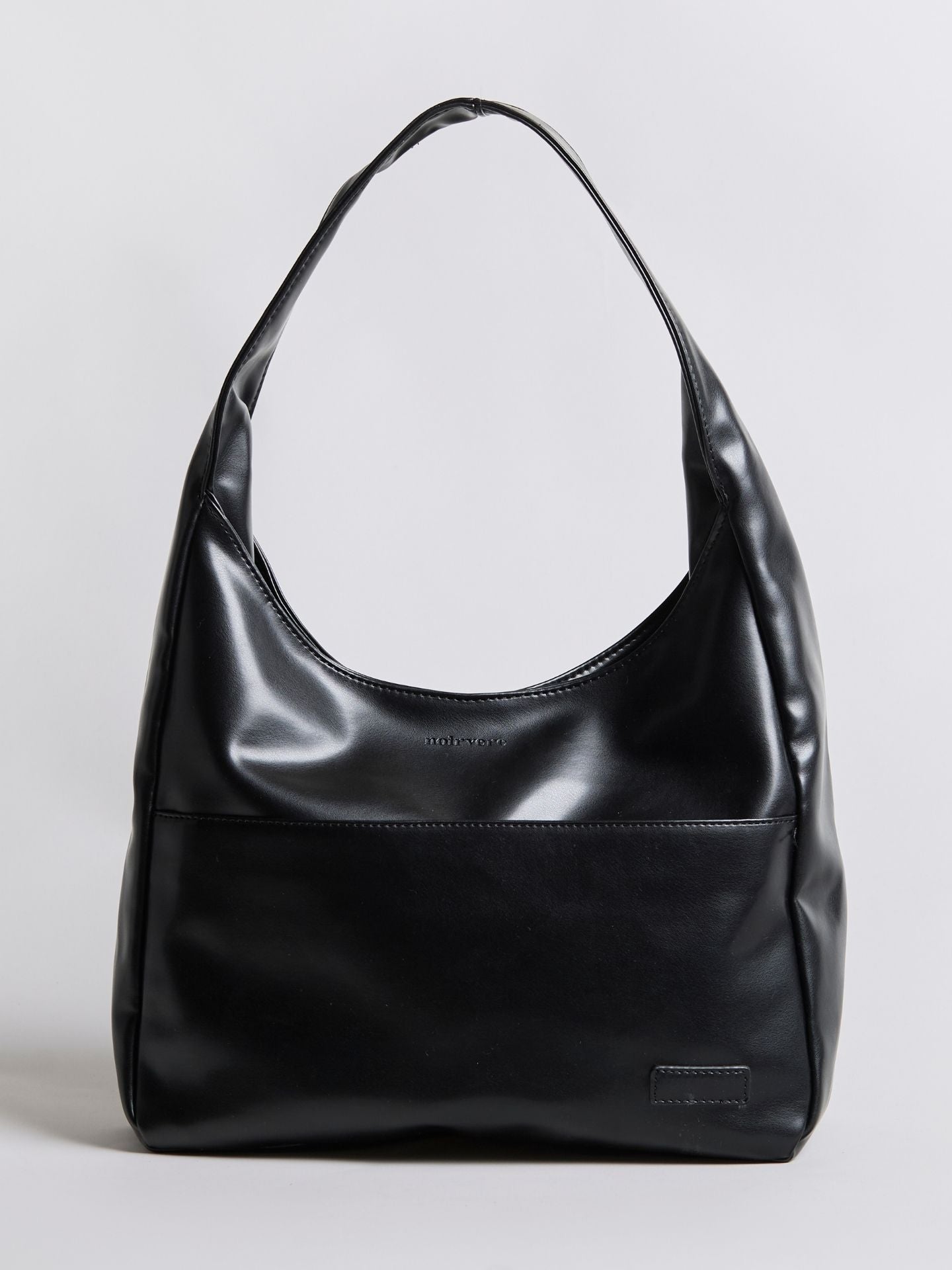 Minimalistische Hobo Schoudertas – Vegan Leer
