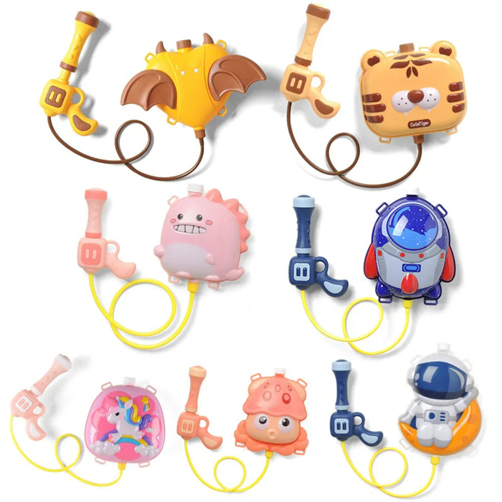 Waterpistool voor Kinderen – Buitenspeelgoed met Rugzak Tank