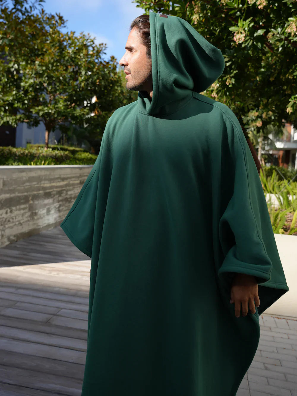 Draagbare Deken met Capuchon – Warme Fleece Poncho voor Thuis & Buiten