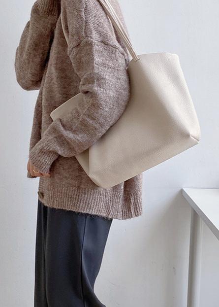 Leren Shopper – Tijdloze Werktas & Casual Draagtas