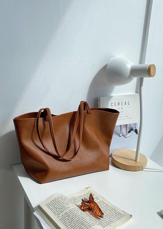Leren Shopper – Tijdloze Werktas & Casual Draagtas
