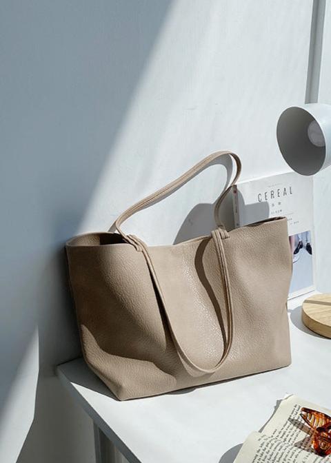 Leren Shopper – Tijdloze Werktas & Casual Draagtas