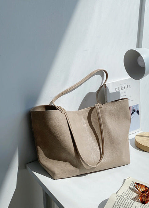 Leren Shopper – Tijdloze Werktas & Casual Draagtas