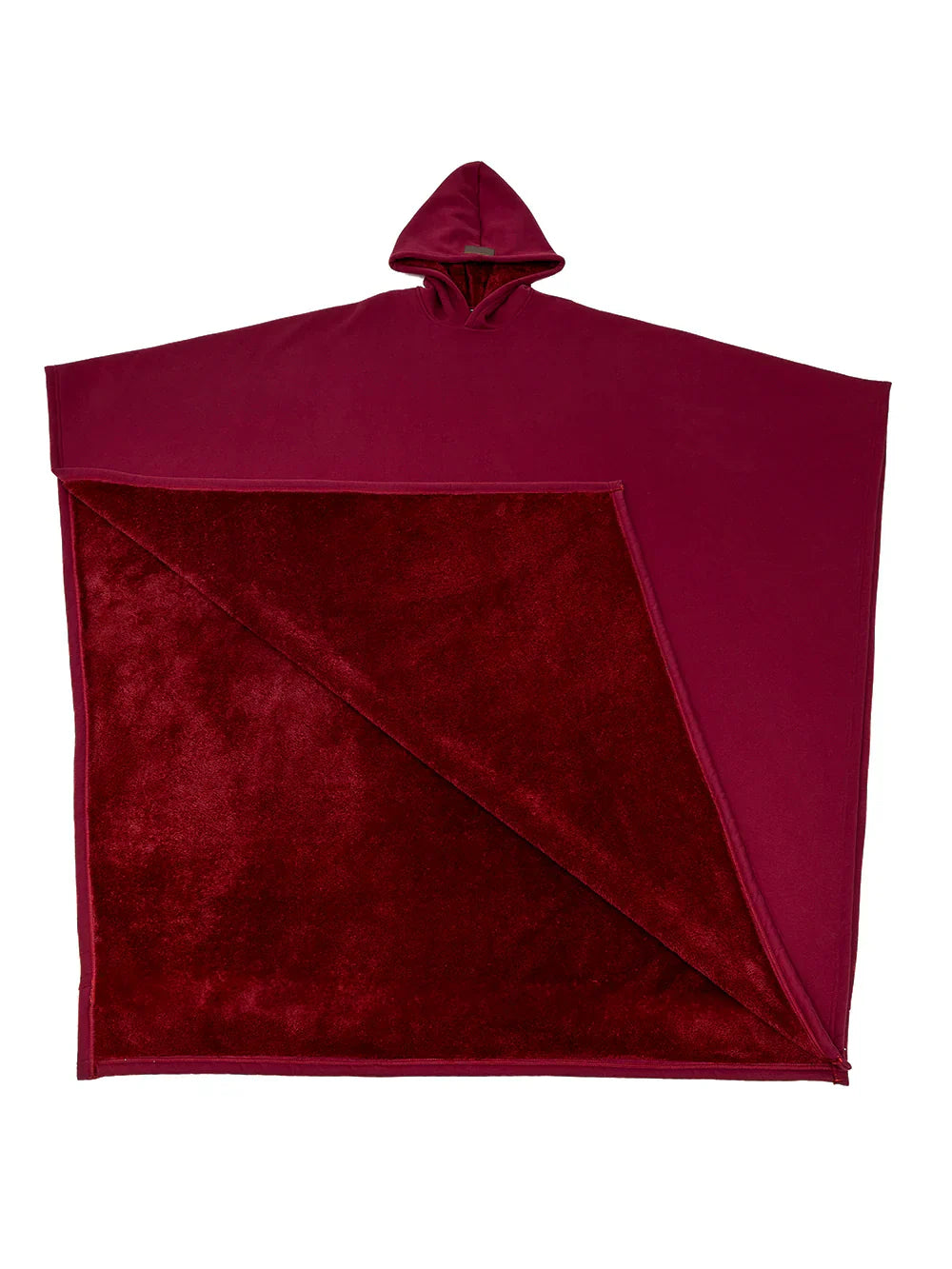 Draagbare Deken met Capuchon – Warme Fleece Poncho voor Thuis & Buiten