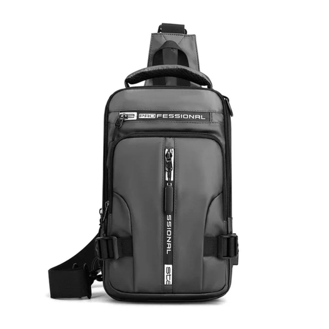 Waterdichte Crossbody Tas – Modern, Ruim & Handig met USB-aansluiting