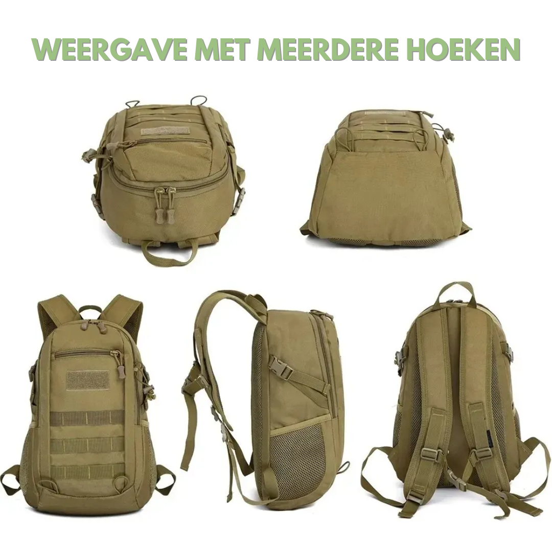 Compacte Outdoor Rugzak 15L – Lichtgewicht, Duurzaam & Multifunctioneel