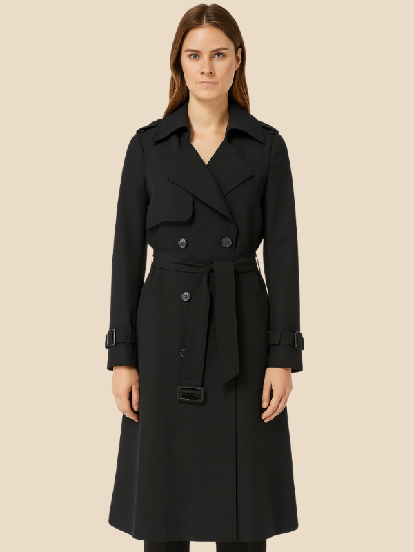 Victoria | Klassieke Dames Trenchcoat – Elegante Tijdloze Jas met Ceintuur