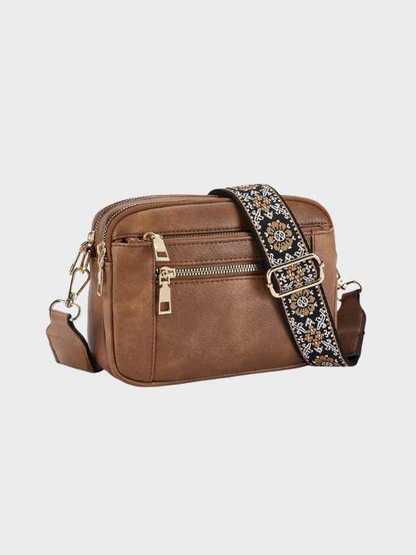 Bella Luxe Leren Schoudertas voor Dames | Stijlvol, Duurzaam & Ruim