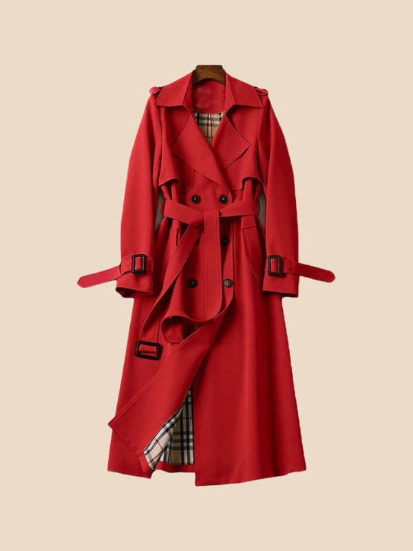 Victoria | Klassieke Dames Trenchcoat – Elegante Tijdloze Jas met Ceintuur