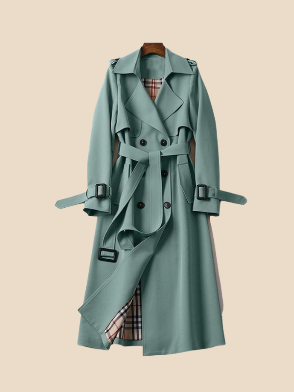 Victoria | Klassieke Dames Trenchcoat – Elegante Tijdloze Jas met Ceintuur