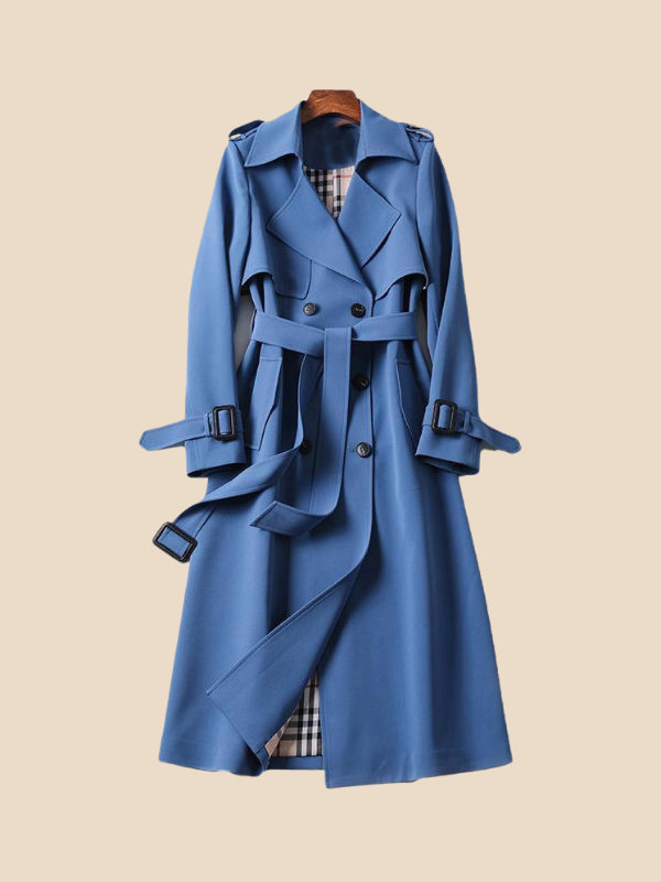 Victoria | Klassieke Dames Trenchcoat – Elegante Tijdloze Jas met Ceintuur