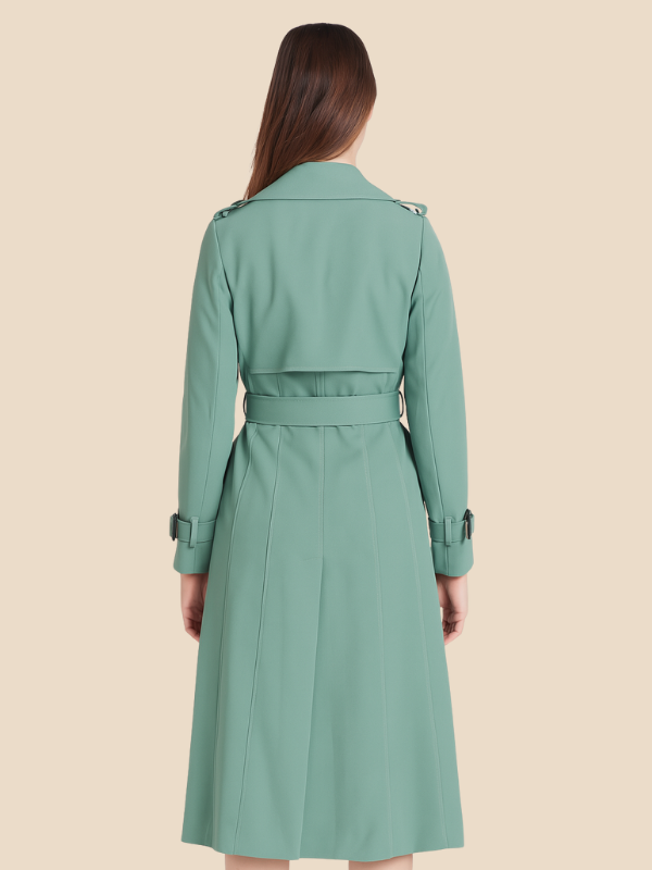 Victoria | Klassieke Dames Trenchcoat – Elegante Tijdloze Jas met Ceintuur