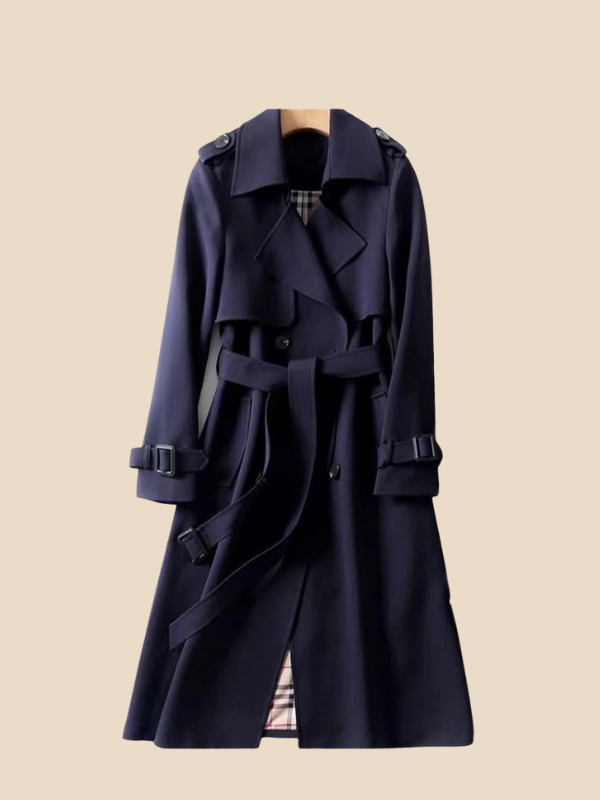 Victoria | Klassieke Dames Trenchcoat – Elegante Tijdloze Jas met Ceintuur