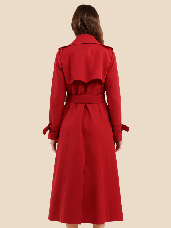 Victoria | Klassieke Dames Trenchcoat – Elegante Tijdloze Jas met Ceintuur