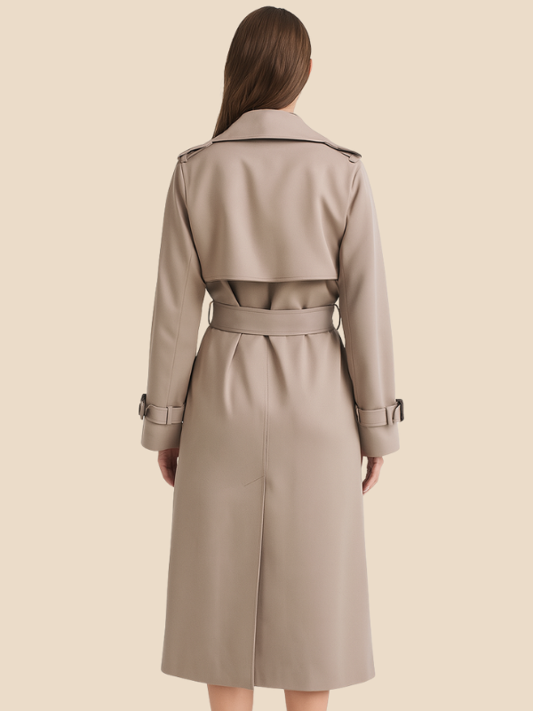 Victoria | Klassieke Dames Trenchcoat – Elegante Tijdloze Jas met Ceintuur
