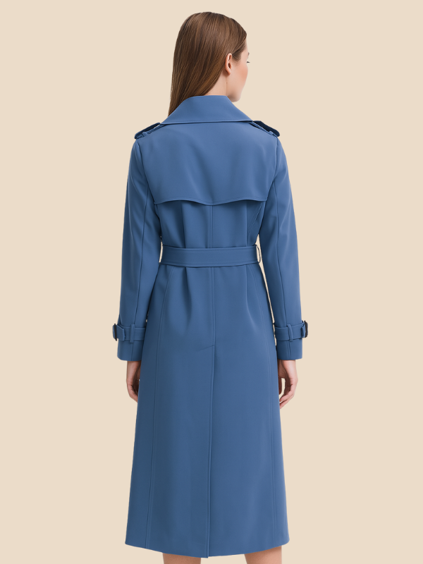 Victoria | Klassieke Dames Trenchcoat – Elegante Tijdloze Jas met Ceintuur