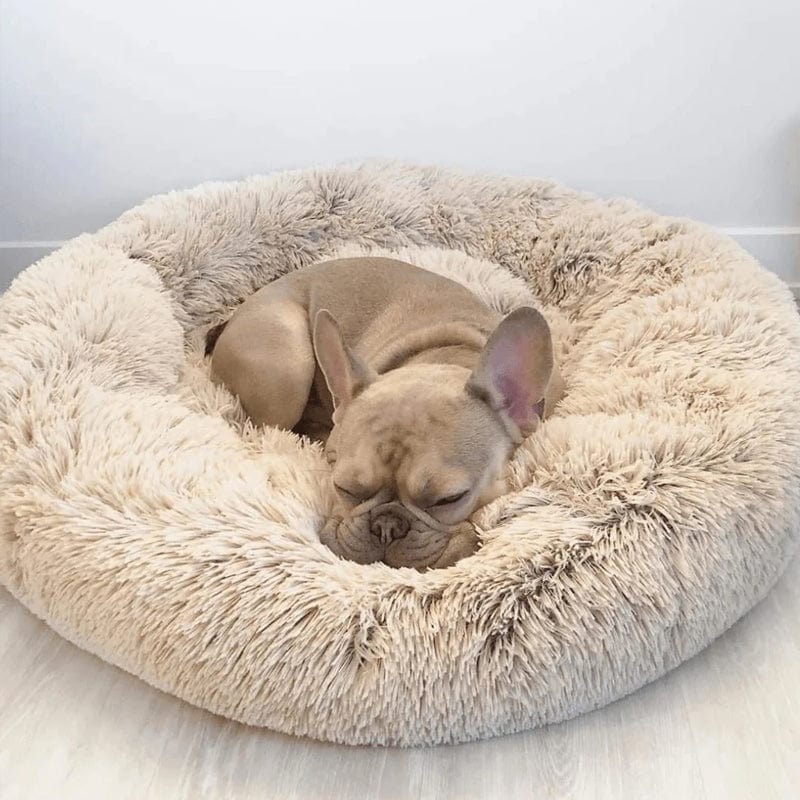 Ronde Honden- en Kattenmand – XXL Knuffelbed van Pluche
