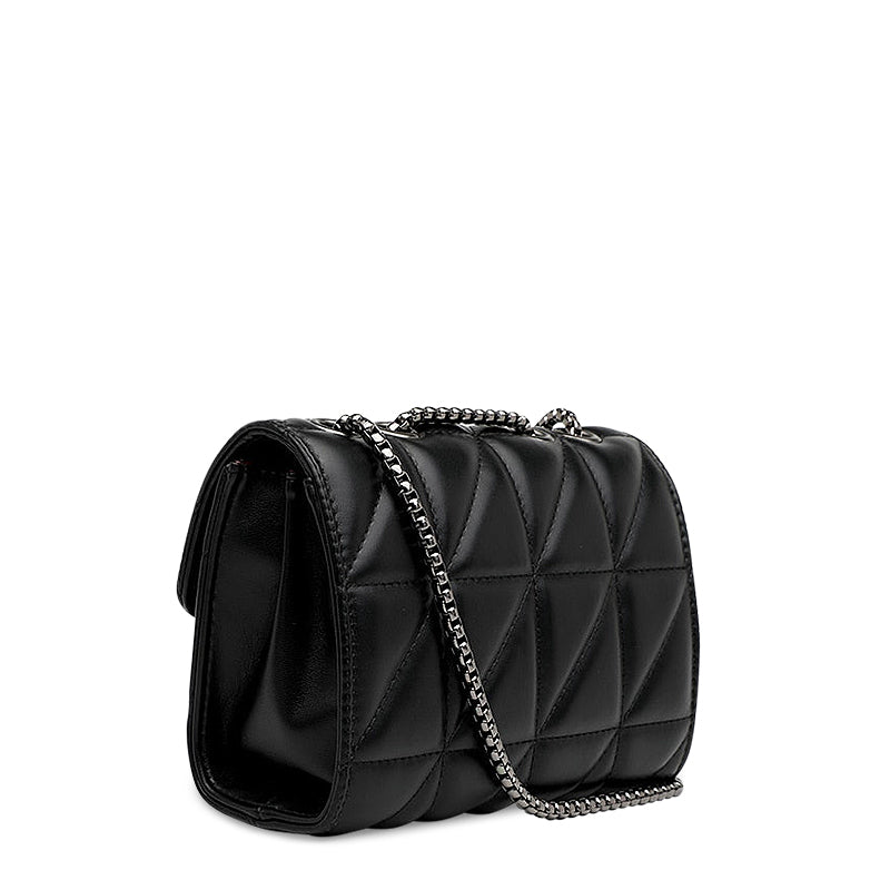 Luxe Quilted Design Schoudertas met Ketting