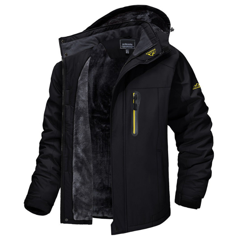 Waterdichte Winterjas Heren – Warme Outdoor Jas met Fleece Voering
