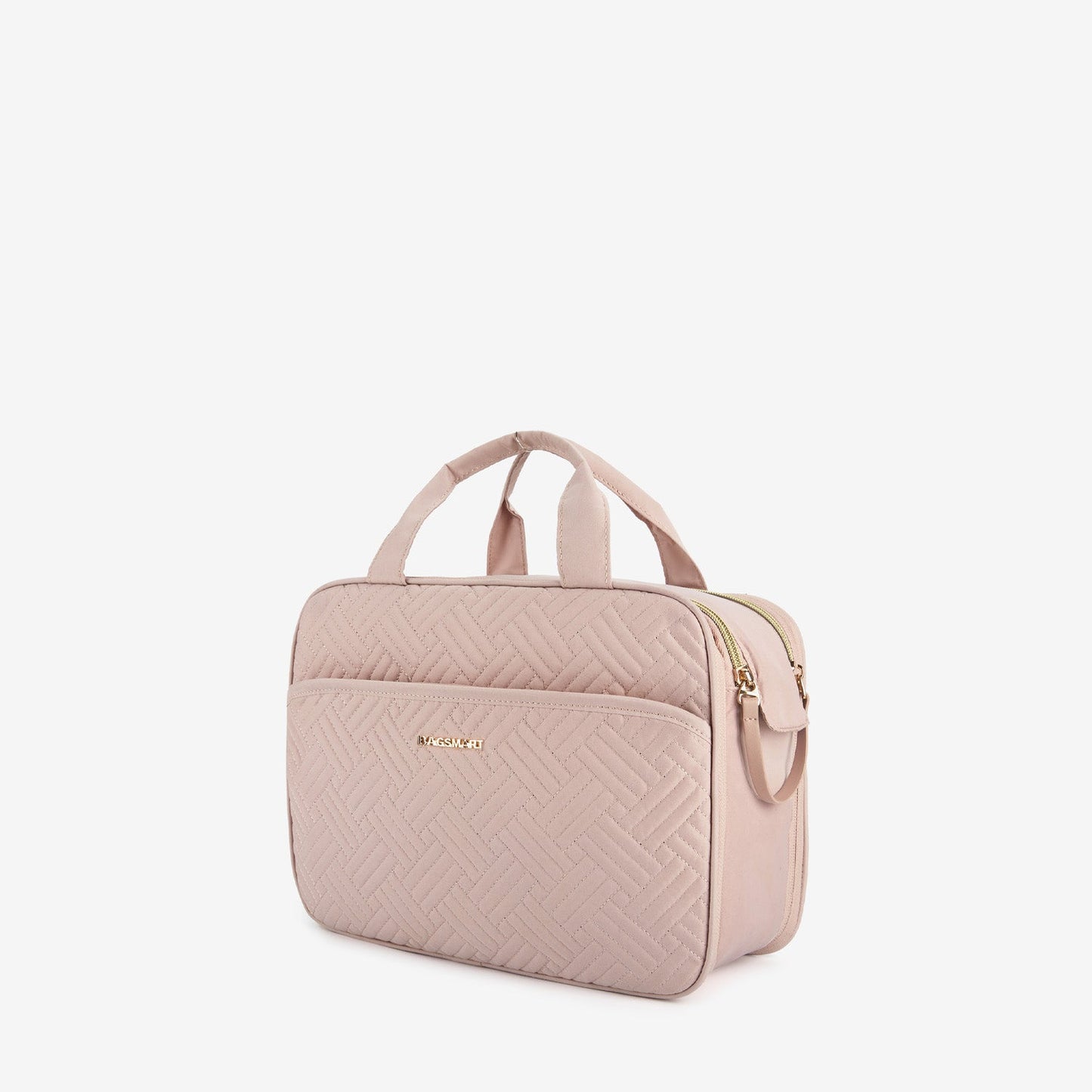 Luxe Toilettas & Make-up Organizer – Reistas met Flessenhouders & Meerdere Vakken – Roze