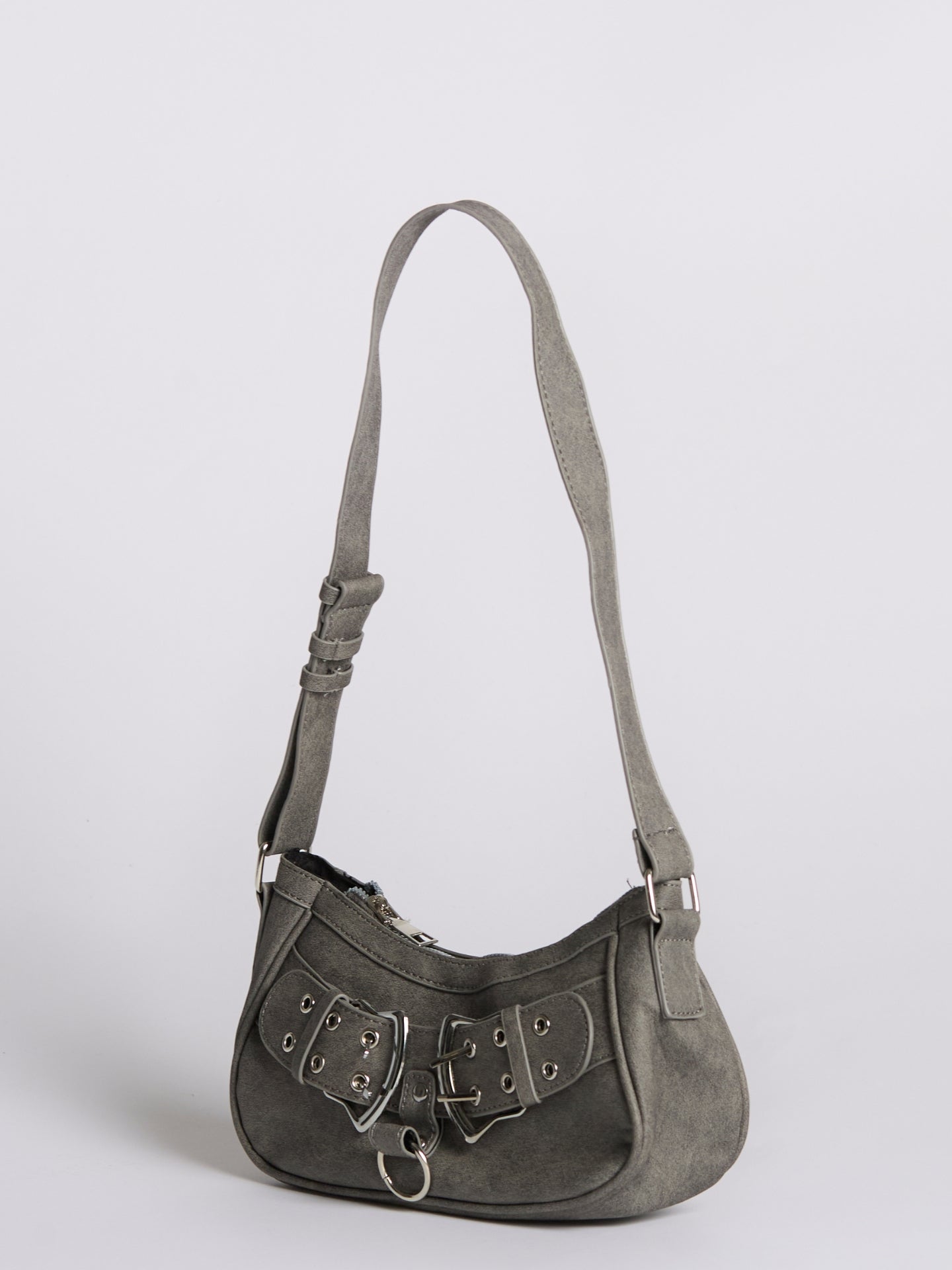 Trendy Schoudertas met Gesp – Compact & Stijlvol
