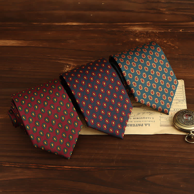 Paisley Stropdas – Elegante Heren Das van Zijde Mix