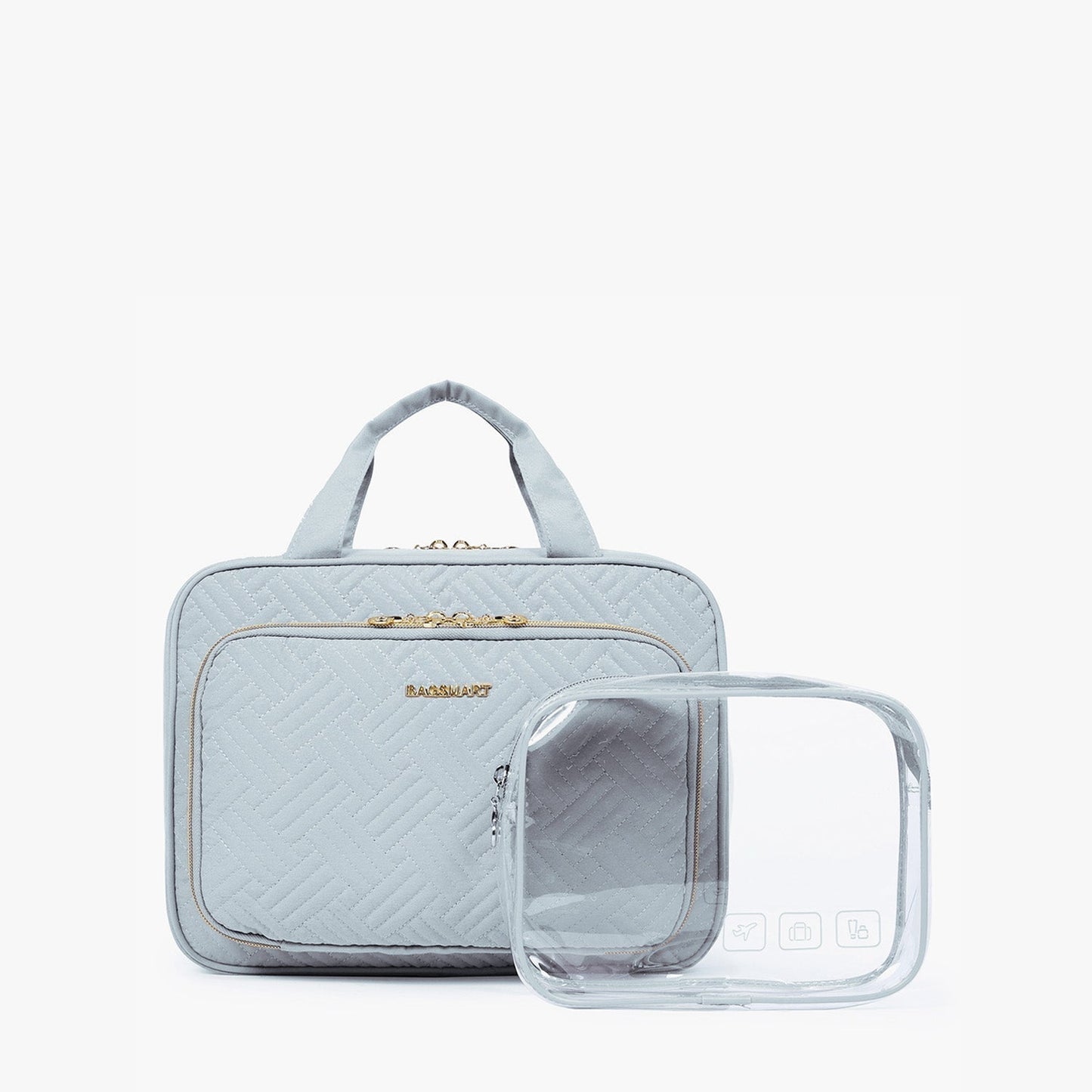 Waterdichte Toilettas met Doorzichtige Reisset – Luxe Opberg- & Make-up Tas voor Reizen