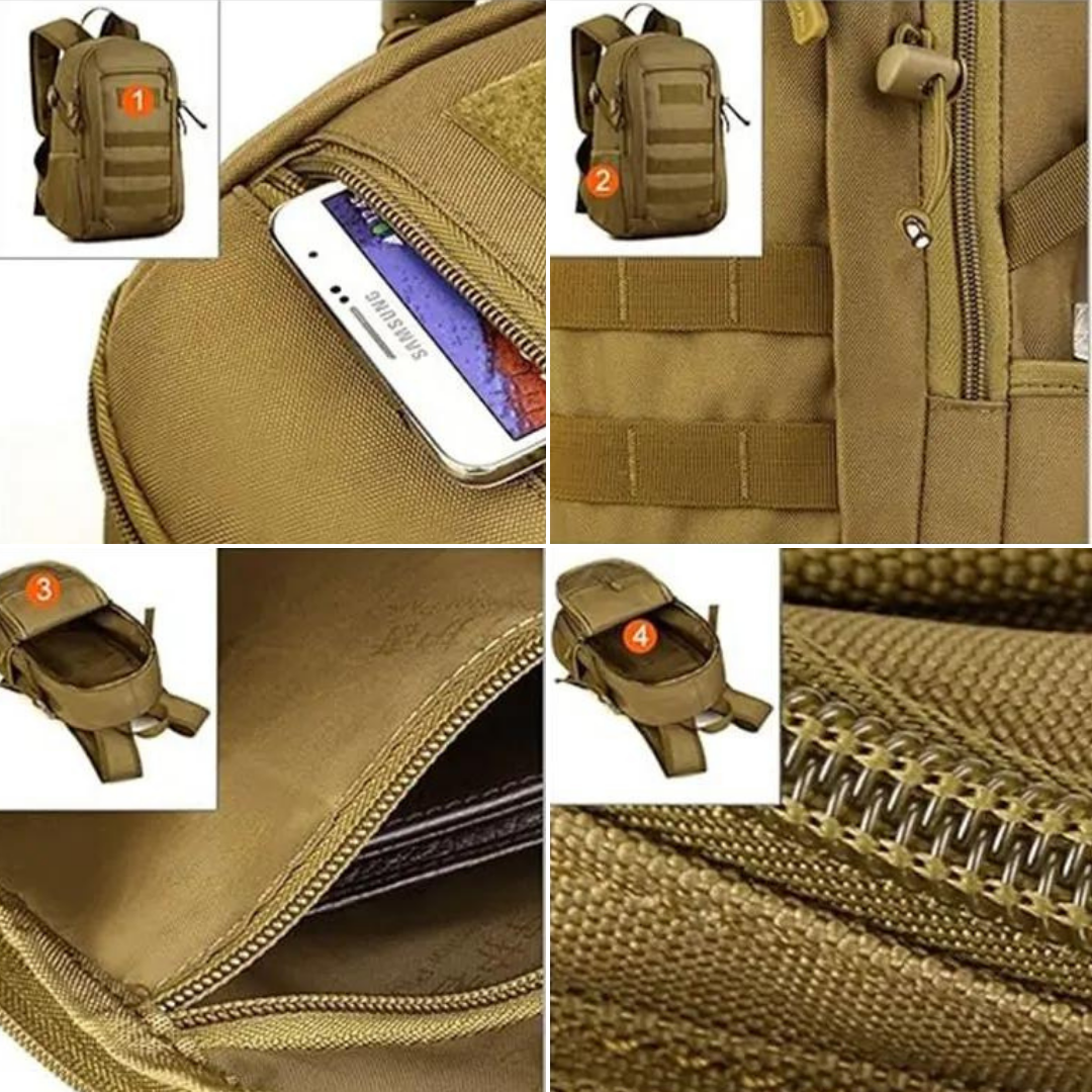 Compacte Outdoor Rugzak 15L – Lichtgewicht, Duurzaam & Multifunctioneel