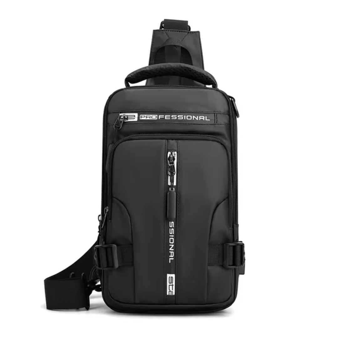 Waterdichte Crossbody Tas – Modern, Ruim & Handig met USB-aansluiting