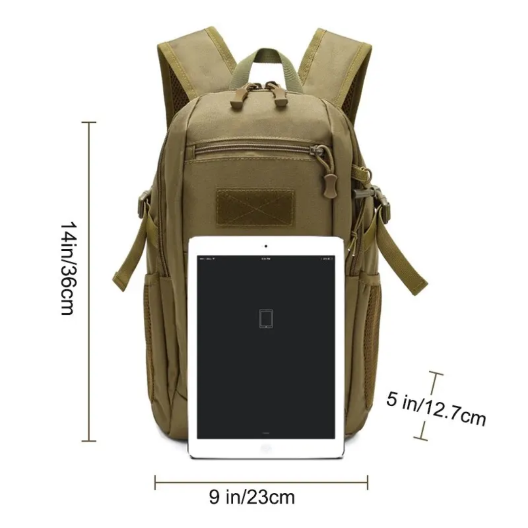 Compacte Outdoor Rugzak 15L – Lichtgewicht, Duurzaam & Multifunctioneel