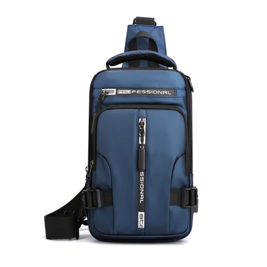 Waterdichte Crossbody Tas – Modern, Ruim & Handig met USB-aansluiting