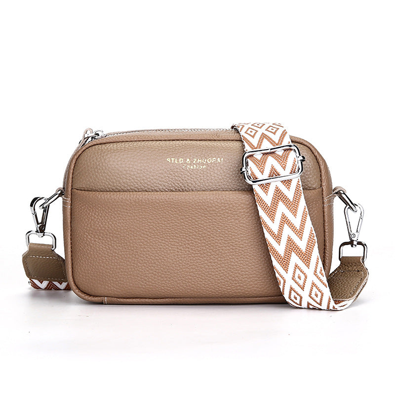 Crossbody Tas van Echt Leer – 22×15×8 cm | Hoogwaardige Dames Schoudertas