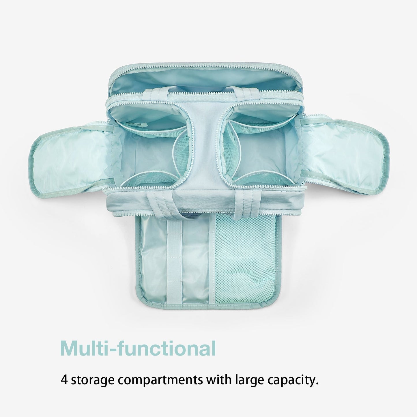 Zora Spacesaver 4-in-1 Puffy Multifunktions-Kulturtasche