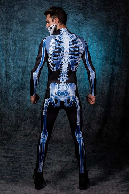 X-Ray Skelet Kostuum – Strakke Bodysuit voor Halloween & Cosplay