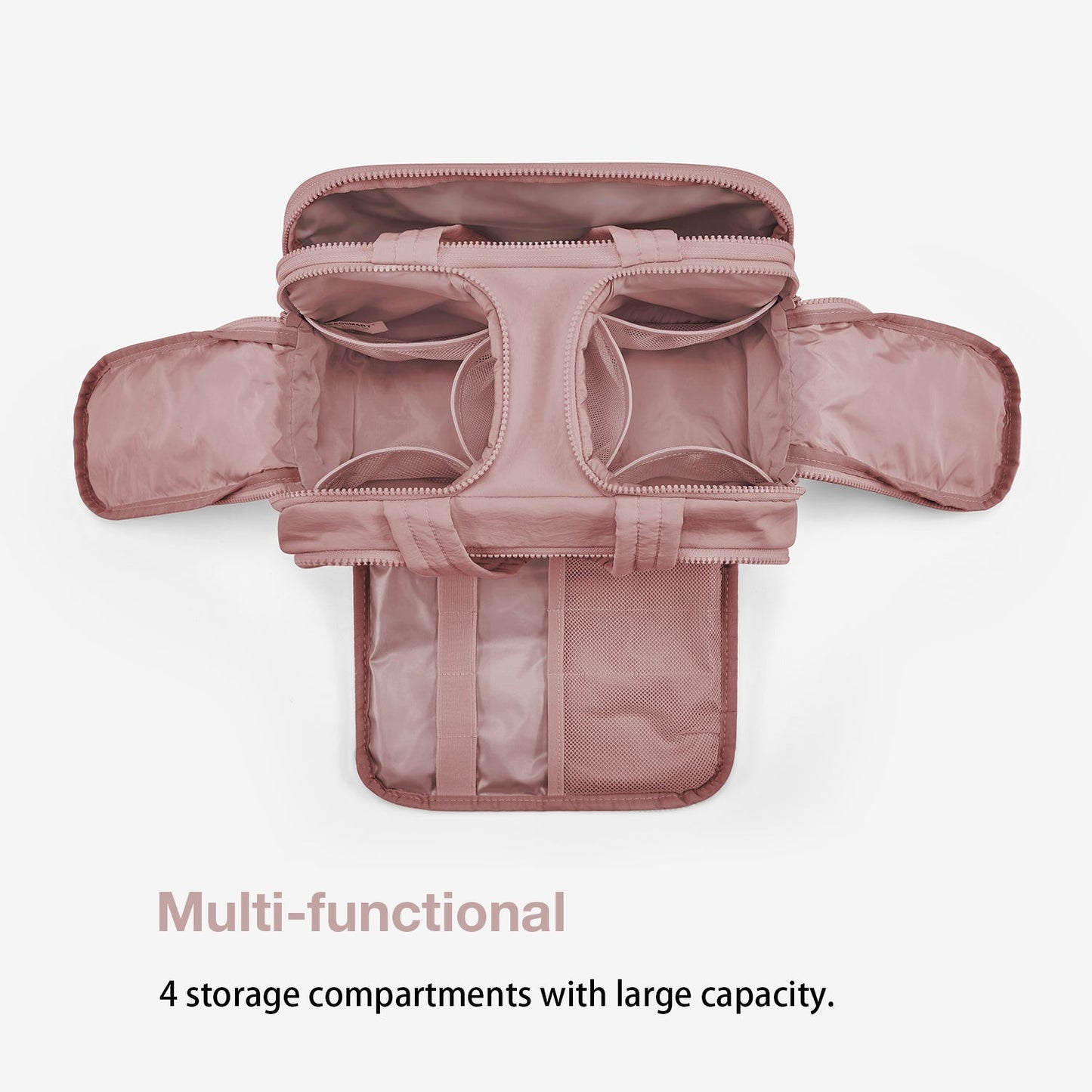 Zora Spacesaver 4-in-1 Puffy Multifunktions-Kulturtasche