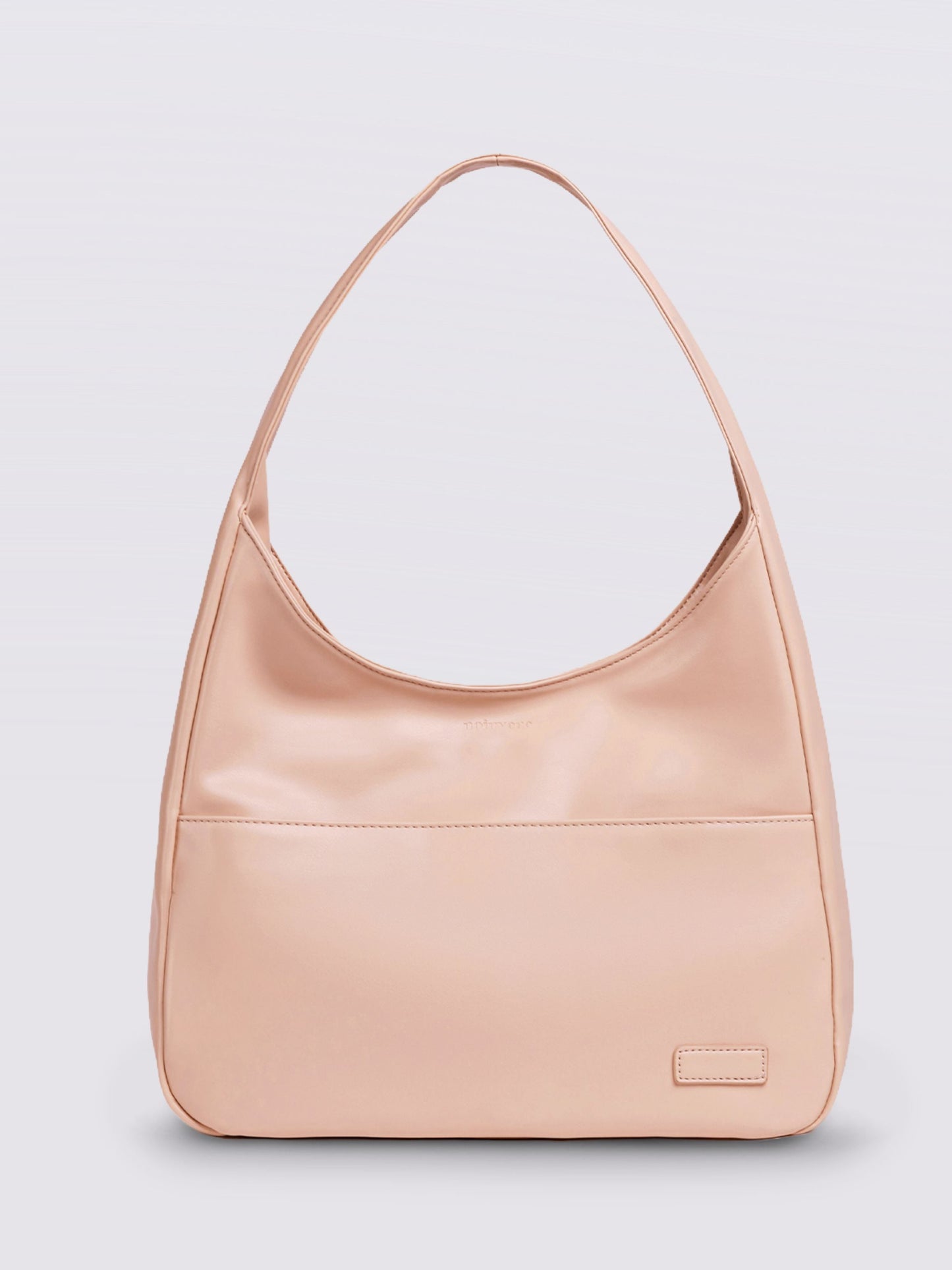 Minimalistische Hobo Schoudertas – Vegan Leer