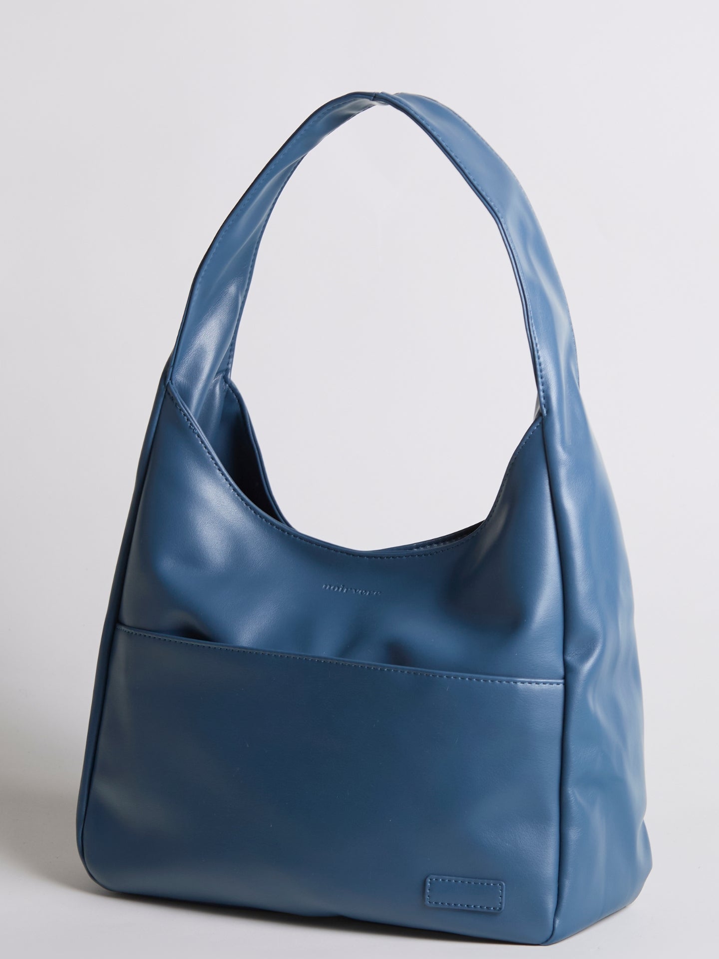 Minimalistische Hobo Schoudertas – Vegan Leer